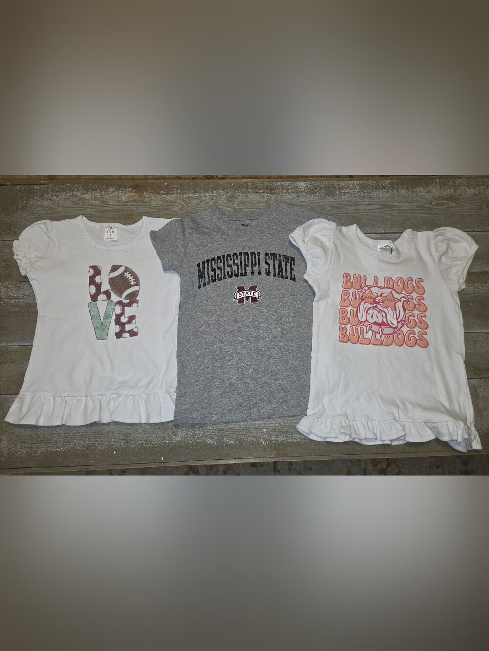 Champion Mississippi State And 2 Printed Football Shirts